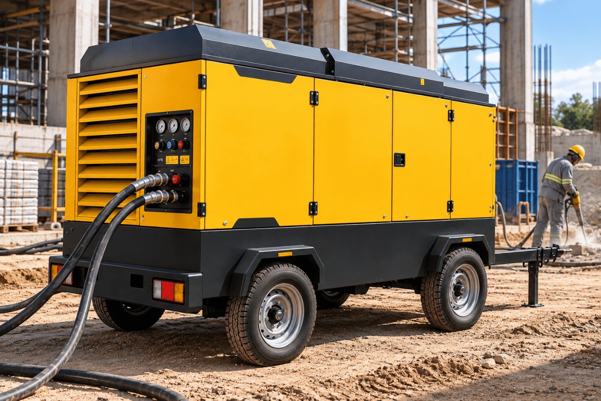 Aluguel de Compressor de Alta Pressão | Diferencial Andaimes